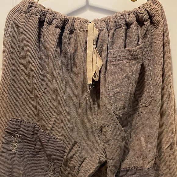 Magnolia Pearl Early Release Velvet Corduroy Drawstring Crop Pants - Picture 6 of 9